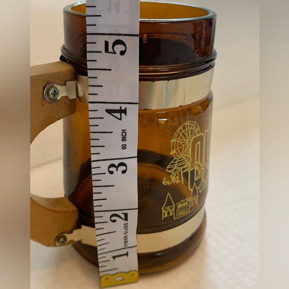 Vintage Siesta Mug, Travel Souvenirs. Amber glass barrel. Old Orchard Beach - Picture 7 of 8